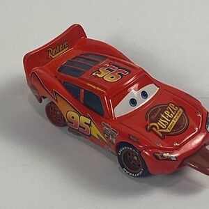 Disney Pixar Cars Finish Line Lightning McQueen Diecast Tongue Out Rare